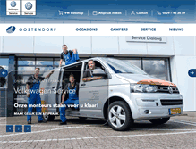 Tablet Screenshot of garageoostendorp.nl